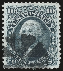 Sale 984, Lot 333, 1867-68 Grilled Issue (E Grill - Scott 86-91)