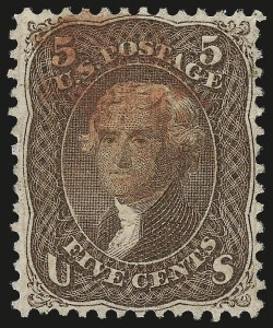 Sale 984, Lot 339, 1867-68 Grilled Issue (F Grill - Scott 92-101)