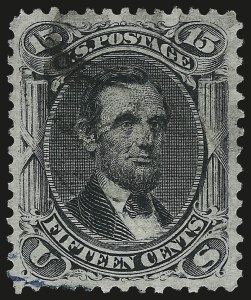Sale Number 984, Lot Number 345, 1867-68 Grilled Issue (F Grill - Scott 92-101) Sale Number 984, Lot Number 345, 1867-68 Grilled Issue (F Grill - Scott 92-101)
