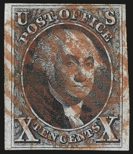 Sale 984, Lot 39, 1847 Issue (Scott 1-2)