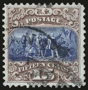 Sale 984, Lot 408, 12c-90c 1869 Pictorial Issue (Scott 117-122)