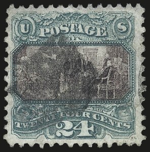 Sale 984, Lot 416, 12c-90c 1869 Pictorial Issue (Scott 117-122)