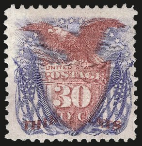 Sale 984, Lot 419, 12c-90c 1869 Pictorial Issue (Scott 117-122)