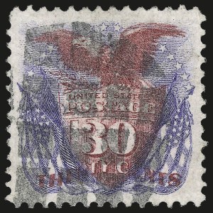 Sale Number 984, Lot Number 423, 12c-90c 1869 Pictorial Issue (Scott 117-122)
