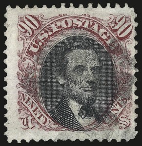 Sale 984, Lot 429, 12c-90c 1869 Pictorial Issue (Scott 117-122)