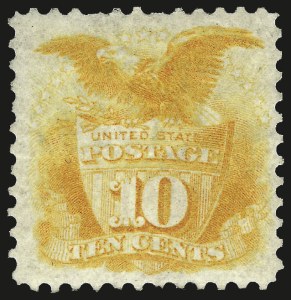 Sale 984, Lot 444, 1875 Re-Issue of 1869 Pictorial Issue (Scott 123-133a)