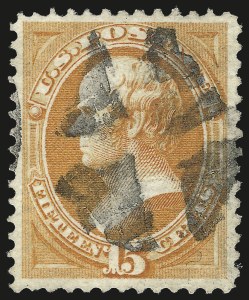 Sale 984, Lot 469, 1870-71 National Bank Note Co. Grilled Issue (Scott 134-144)