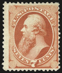 Sale 984, Lot 504, 1880 American Bank Note Co. Special Printing (Scott 196)