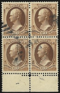 Sale Number 984, Lot Number 516, 1881-87 American Bank Note Co. Issues (Scott 205-218)