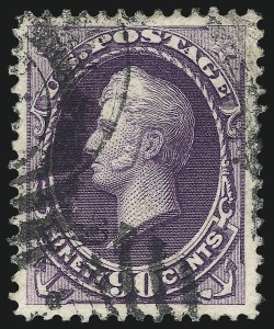 Sale Number 984, Lot Number 518, 1881-87 American Bank Note Co. Issues (Scott 205-218) Sale Number 984, Lot Number 518, 1881-87 American Bank Note Co. Issues (Scott 205-218)