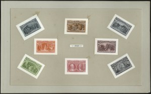 Sale 984, Lot 536, 1893 Columbian Issue (1c thru 8c, Scott 230-236)