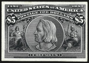 Sale 984, Lot 539, 1893 Columbian Issue (1c thru 8c, Scott 230-236)