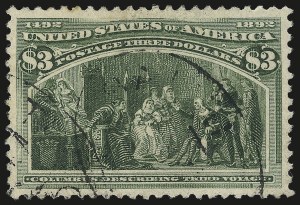 Sale Number 984, Lot Number 602, 1893 Columbian Issue ($2.00 thru $5.00, Scott 242-245) Sale Number 984, Lot Number 602, 1893 Columbian Issue ($2.00 thru $5.00, Scott 242-245)
