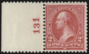 Sale 984, Lot 632, 1894 Unwatermarked Bureau Issue (Scott 246-263)