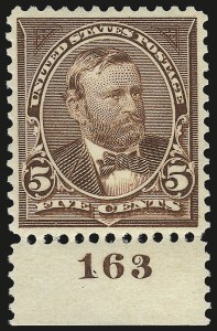Sale Number 984, Lot Number 662, 1895 Watermarked Bureau Issue (Scott 264-278) Sale Number 984, Lot Number 662, 1895 Watermarked Bureau Issue (Scott 264-278)