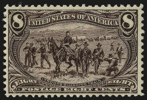 Sale 984, Lot 704, 1898 Trans-Mississippi Issue (Scott 285-293), 8c Trans-Mississippi (289) Sale 984, Lot 704, 1898 Trans-Mississippi Issue (Scott 285-293)