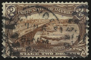 Sale 984, Lot 729, 1898 Trans-Mississippi Issue (Scott 285-293), $2.00 Trans-Mississippi (293) Sale 984, Lot 729, 1898 Trans-Mississippi Issue (Scott 285-293)
