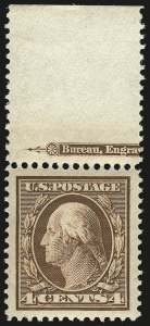 Sale 984, Lot 789, 1908-10 Washington-Franklin Issues (Scott 331-356)