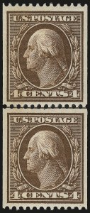 Sale 984, Lot 806, 1908-10 Washington-Franklin Issues (Scott 331-356)