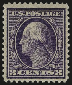 Sale 984, Lot 815, 1909 Bluish Paper Issue (Scott 357-366)