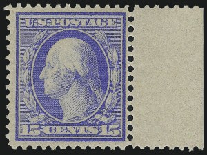 Sale 984, Lot 818, 1909 Bluish Paper Issue (Scott 357-366)