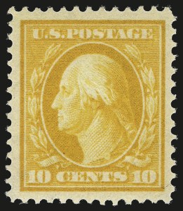 Sale 984, Lot 838, 1910-13 Washington-Franklin Issue (Scott 374-396)