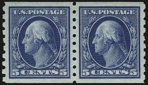 Sale 984, Lot 846, 1910-13 Washington-Franklin Issue (Scott 374-396)