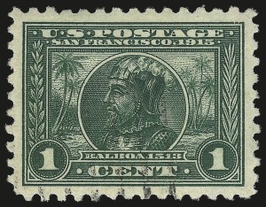 Sale Number 984, Lot Number 852, 1913-15 Panama-Pacific Issue (Scott 397-404)