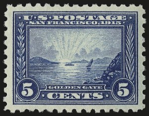 Sale 984, Lot 855, 1913-15 Panama-Pacific Issue (Scott 397-404)