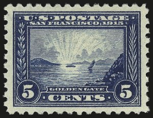 Sale 984, Lot 856, 1913-15 Panama-Pacific Issue (Scott 397-404)