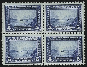 Sale 984, Lot 858, 1913-15 Panama-Pacific Issue (Scott 397-404)