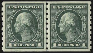Sale Number 984, Lot Number 865, 1912-14 Washington-Franklin Issue (Scott 405-423) Sale Number 984, Lot Number 865, 1912-14 Washington-Franklin Issue (Scott 405-423)