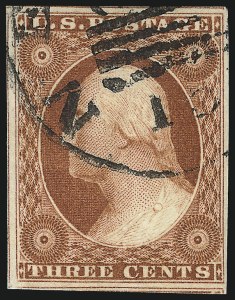 Sale Number 984, Lot Number 88, 3c 1851-56 Issue (Scott 10-11A) Sale Number 984, Lot Number 88, 3c 1851-56 Issue (Scott 10-11A)