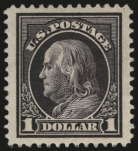 Sale 984, Lot 882, 1912-14 Washington-Franklin Issue (Scott 405-423)