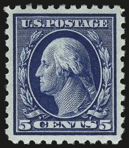 Sale 984, Lot 885, 1913-15 Washington-Franklin Issues (Scott 424-460)
