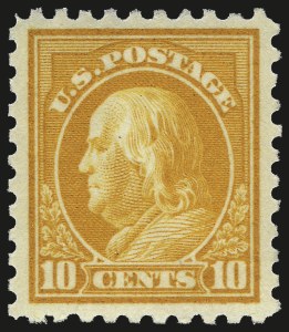 Sale 984, Lot 886, 1913-15 Washington-Franklin Issues (Scott 424-460)