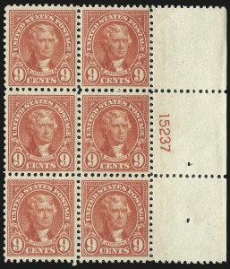 Sale 984, Lot 964, 1922-29 Issues (Scott 551-573)