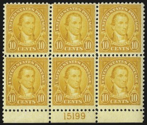 Sale 984, Lot 965, 1922-29 Issues (Scott 551-573)