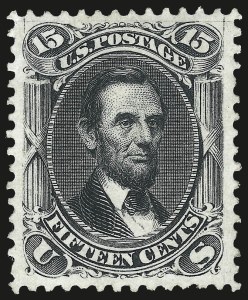 Sale 989, Lot 116, 1867-68 Grilled Issue and 1875 Re-Issue