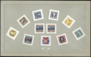 Sale 989, Lot 119, 1869 Pictorial Issue and 1875 Re-Issue