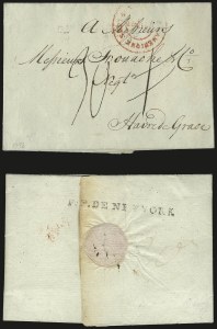 Sale 989, Lot 16, French Packet Service, 1783-1788