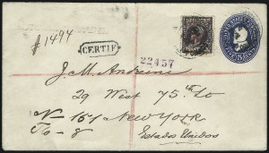 Sale 989, Lot 238, The Dr. Yamil H. Kouri Collection of Cuba Puerto Principe Issues