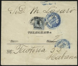 Sale 989, Lot 241, The Dr. Yamil H. Kouri Collection of Cuba Puerto Principe Issues