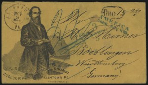 Sale 989, Lot 91, 1861-66 Issue, incl. Encased Postage