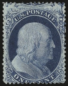 Sale 992, Lot 2071, 1c 1857-60 Issue (Scott 18-24)