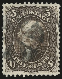 Sale 992, Lot 2131, 1861-66 Issue (Scott 73-78)