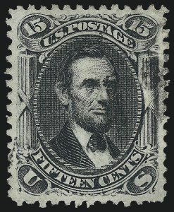 Sale 992, Lot 2134, 1861-66 Issue (Scott 73-78)