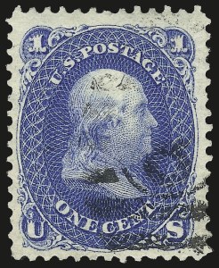Sale 992, Lot 2168, 1875 Re-Issue of 1861-66 Issue (Scott 102-111)