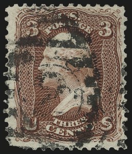 Sale 992, Lot 2170, 1875 Re-Issue of 1861-66 Issue (Scott 102-111)