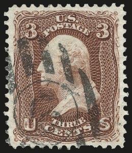 Sale 992, Lot 2171, 1875 Re-Issue of 1861-66 Issue (Scott 102-111)
